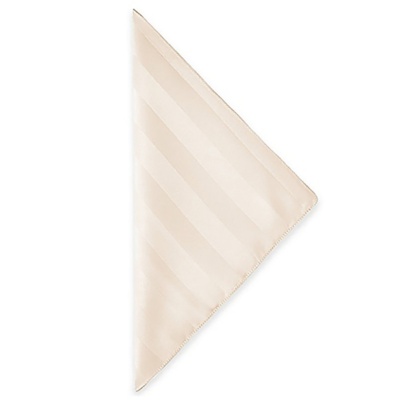 Polyester Square Napkin, Ivory