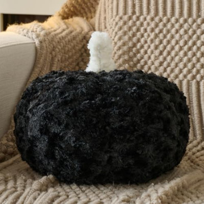 Coussin de citrouille, coussins décoratifs d'automne pour canapé, coussins de lit en peluche pour lit