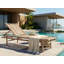 195cm Long Single Chaise