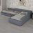 Upholstered Double Daybed With Trundle And Drawer-1289605675