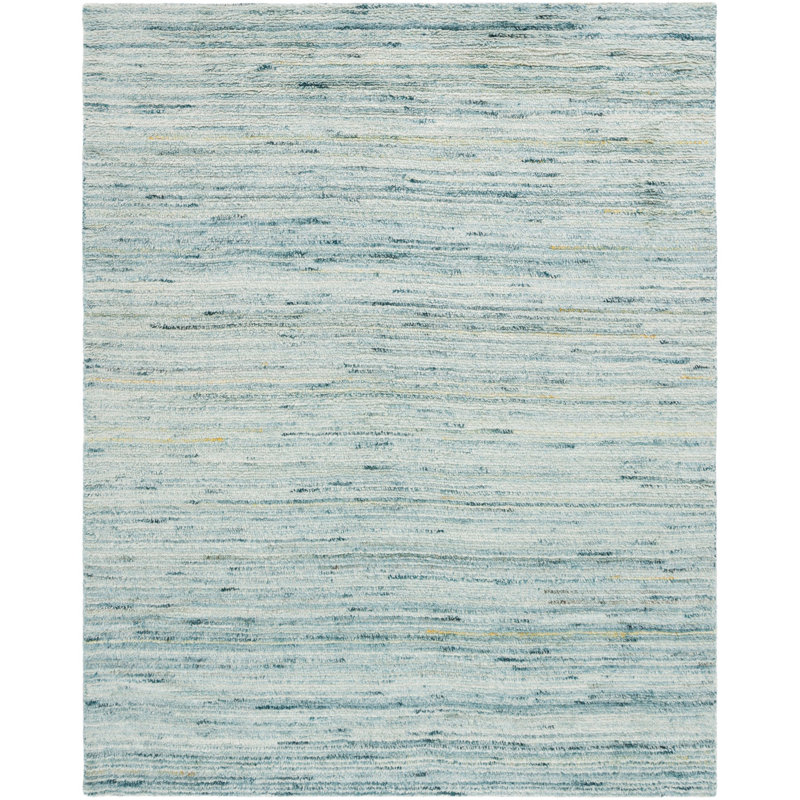 Pecktonville Hand Woven Performance Abstract Rug, Rectangle 2'3" x 5'