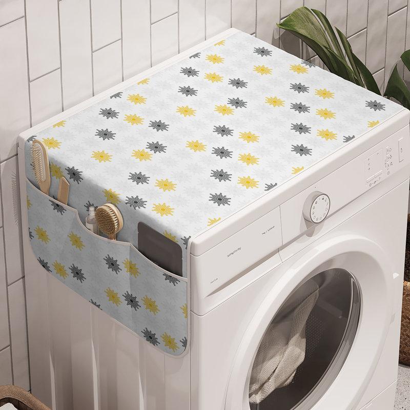 Ensemble de 2 bacs à linge de 47 po x 18,5 po gris pâle East Urban Home