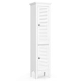 Nixin Freestanding Linen Cabinet