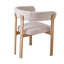Linen Blend Upholstered Upholstered Back Armchair-1503999472-1503999479-1503999477-1503999483