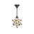 Regnild 4 - Light Craftsman Brown Star Pendant