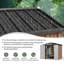 6x4ft Galvanised Steel Garden Shed with Lockable Doors, Heavy-Duty Outdoor Storage for Tools