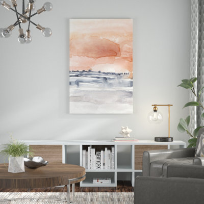 Coral Sky II par Jennifer Goldberger - peinture sur toile