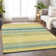 Premium Machine Washable Prisco Yellow Rug