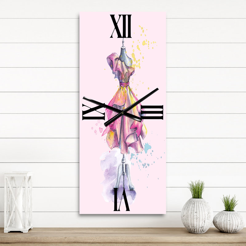 Horloge murale mannequin, Grand