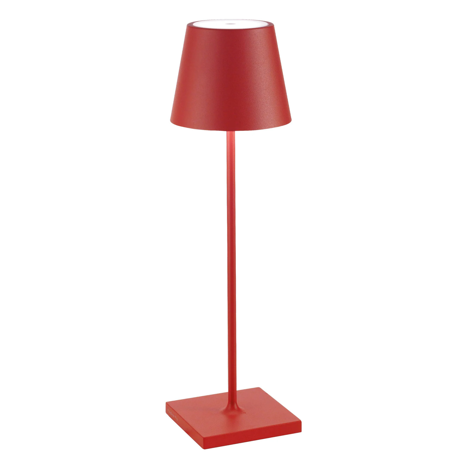 Zafferano America Poldina Table Lamp, Red