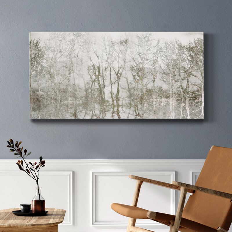 Shimmering Trees - reproduction sur toile tendue, H 40 po x l 20 po x P 1,5 po