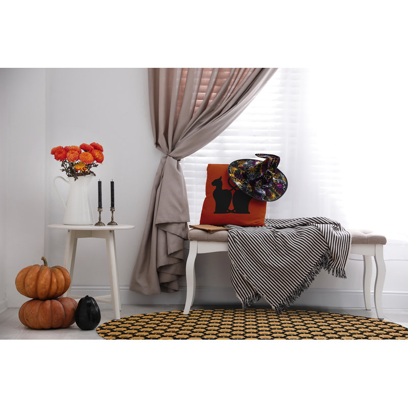Deken Chenille Indoor Rug, Round 5'