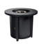 Table de foyer au propane 40000BTU pour le jardin, ronde de 30 pouces, table ronde Lava Rocks, 40000BTU, utilisation à l'extérieur-1717394312-1717394314