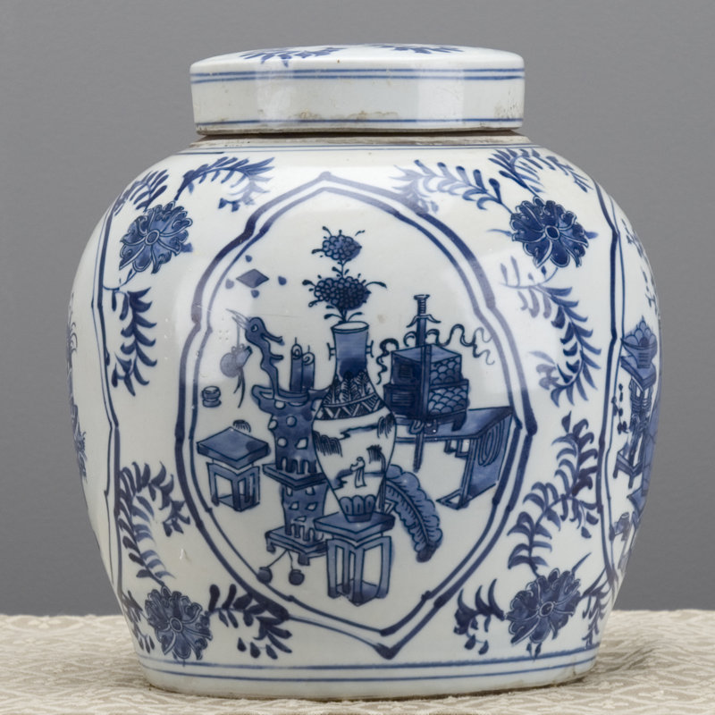 Pot en porcelaine gingembre fabriqué à la main