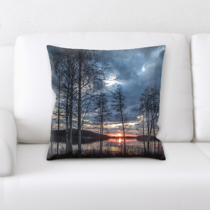 Coussin de décor lake