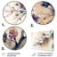 Décoration murale en métal Cherry Blossom Branch I Tree, art en métal Fleurs en fleurs-1687250128