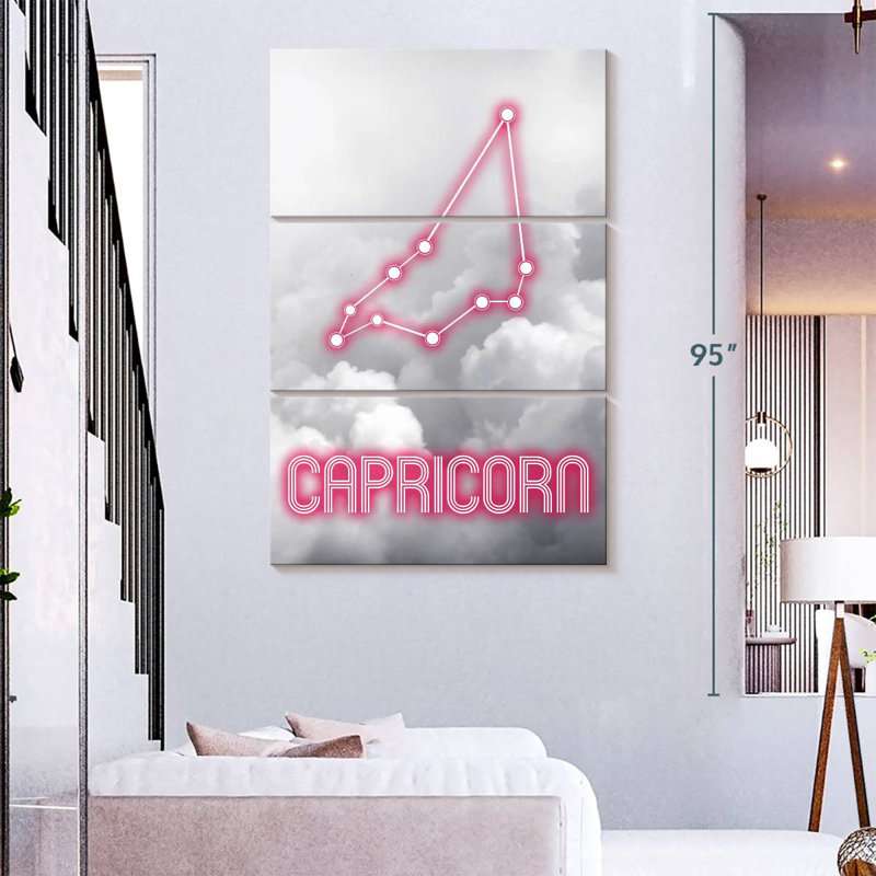 Adella Capricorn Constellation, 65" H x 42" W
