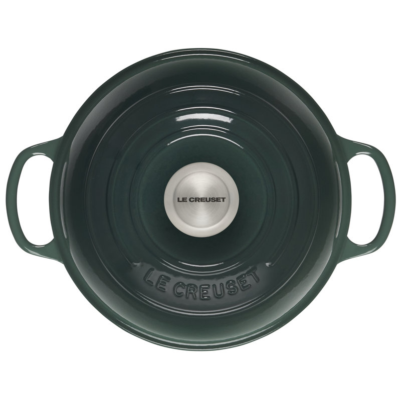 Le Creuset Signature Enameled Cast Iron 1.75 Qt. Bread Oven with Lid, Artichaut