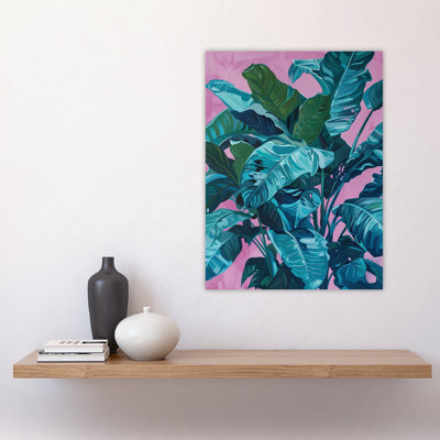 Tropical Plant Lover Painting Wall Art Print