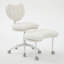 Chaise de méditation Plus, chaise rembourrée à double couche en molleton Teddy