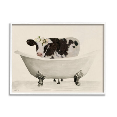" Antique Bathtub Cow " by Stellar Design Studio