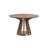 Seda Walnut Finish Round Dining Table