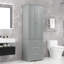 Grande armoire de rangement avec trois tiroirs pour la salle de bain / bureau-209870209
