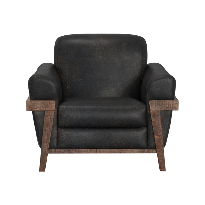 Structure et base en bois, fauteuil