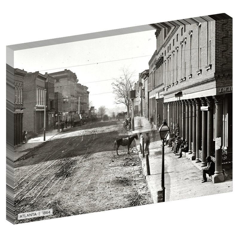 «Historic Atlanta», reproduction de photo sur toile tendue, H 30 po x l 40 po x 1,5 po