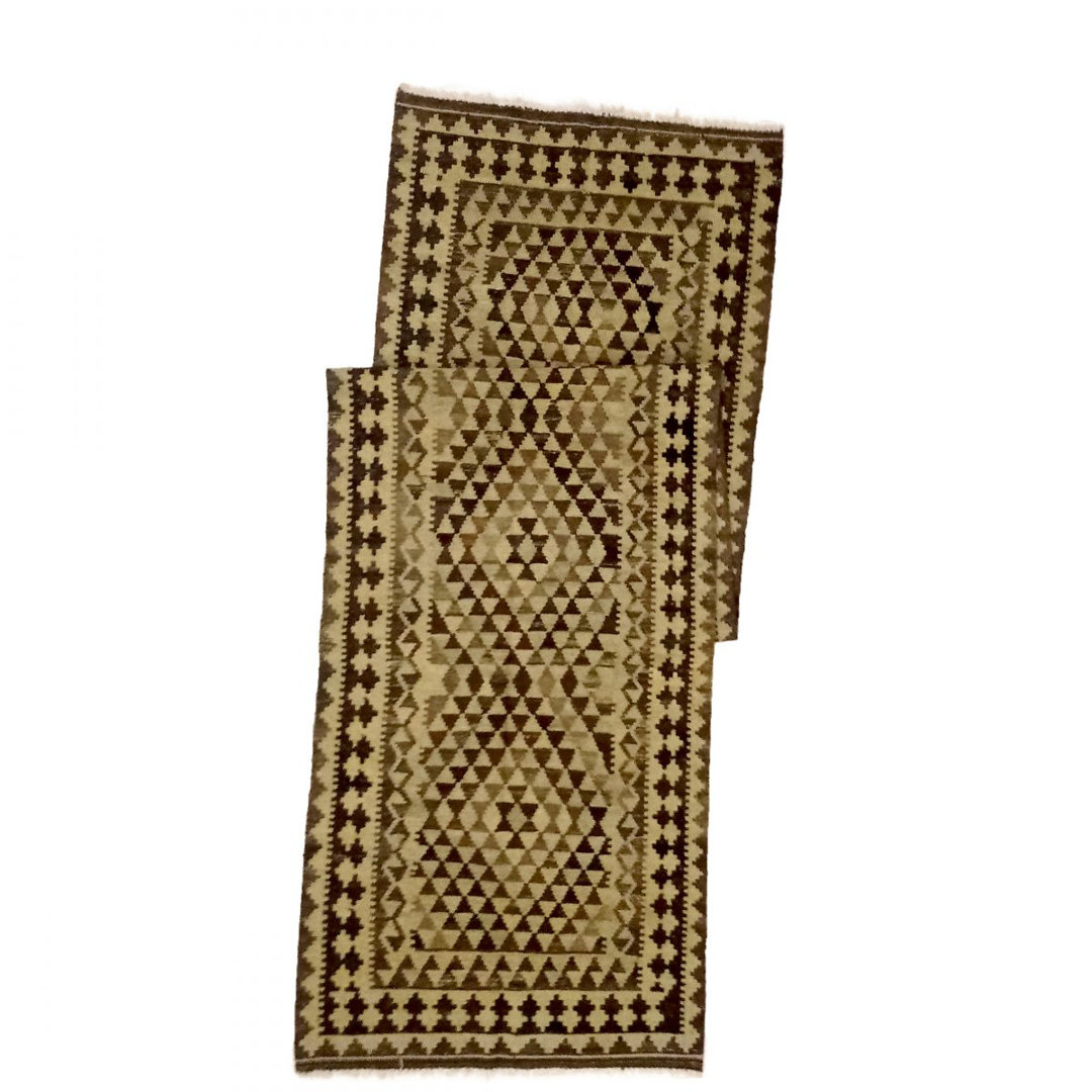 Runner Rawson Geometric Hand Woven 100cm X 390cm Area Rug