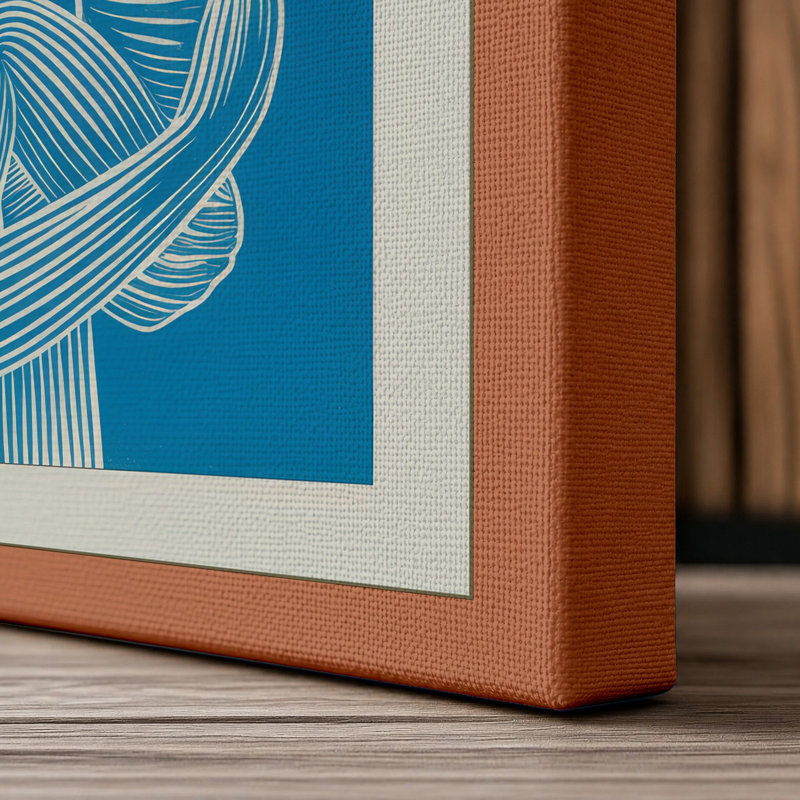 Print, 18x12 - 45.7 x 30.5 cm, Terracotta Border