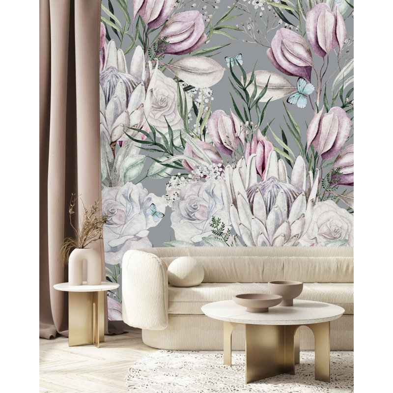 Peel & Stick Wall Mural, 8.34' W x 8.34' L