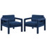 Solaris Velvet Upholstered Accent Armchair