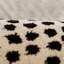 Shentel Hand Tufted Wool Area Rug in White/Black-1016191360