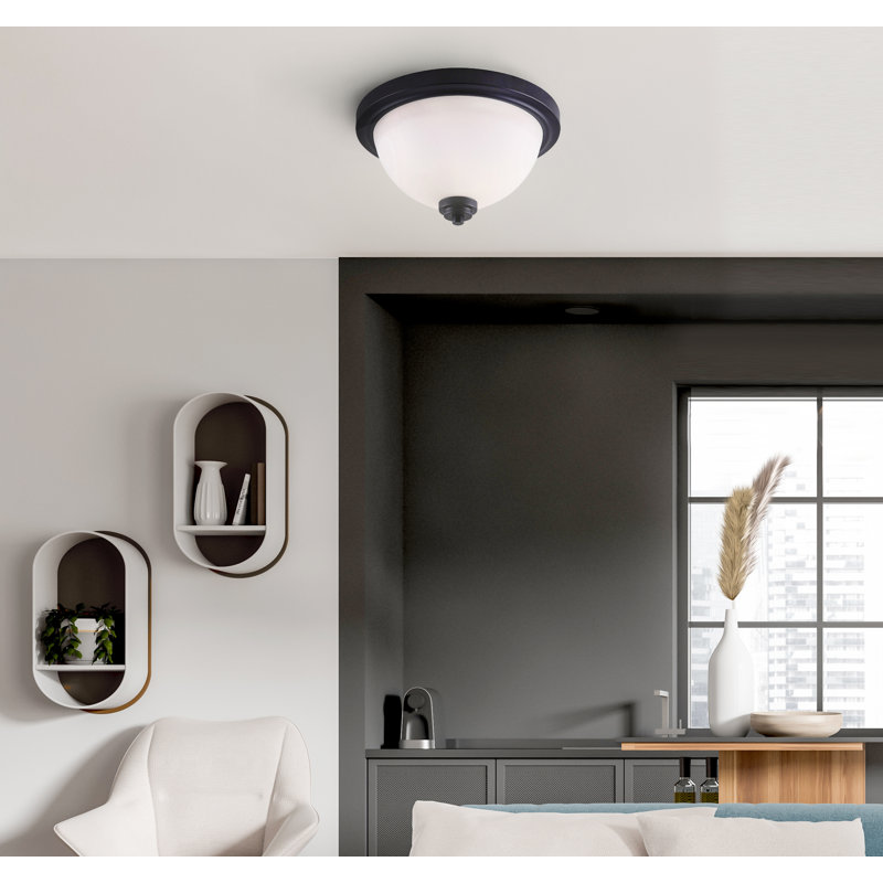 Lisetta Glass Flush Mount