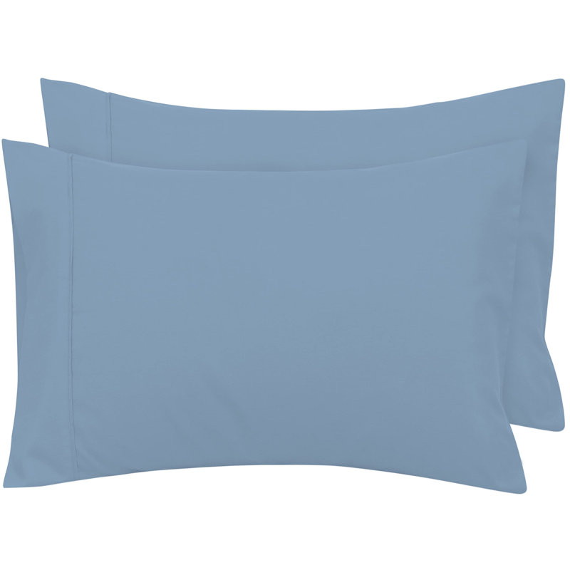 Royale Linens | Bed Pillow Cover | Pillowcases | Brushed Microfiber Wrinkle & Fade Resistant | Soft & Cozy| Size Pillow Case