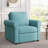 3-in-1 Convertible Chaise Lounger with Adjustable Backrest-620660709