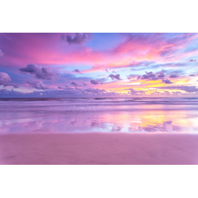 Sunrise Reflections - Wrapped Canvas Print