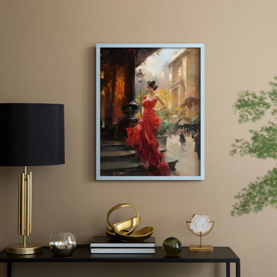 Reproduction encadrée WOMEN Series CDLXII - bois massif