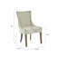 Chaise de salle à manger, ensemble de 2 chaises à oreilles, chaise de cuisine-1090308201