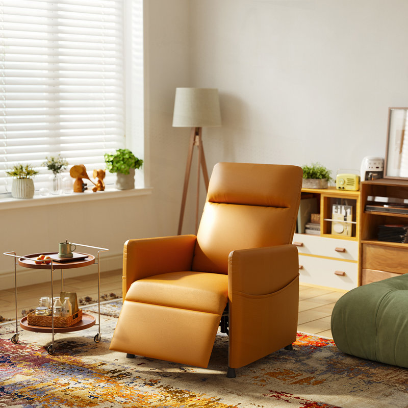 Fauteuil inclinable électrique, Brun