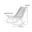 Chaise berçante moderne durable et robuste