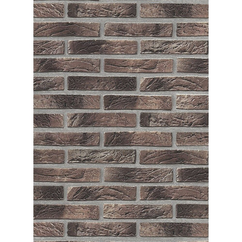 Rouleau de papier peint L 33 pi x l 21 po, Brun / gris