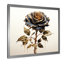 «Vintage Rosegold Elegance I», art mural rose-766000618-766000530