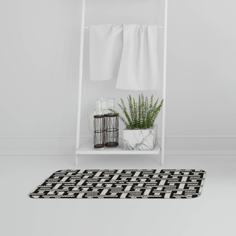 Aitiana Memory Foam Non-Slip Bath Rug