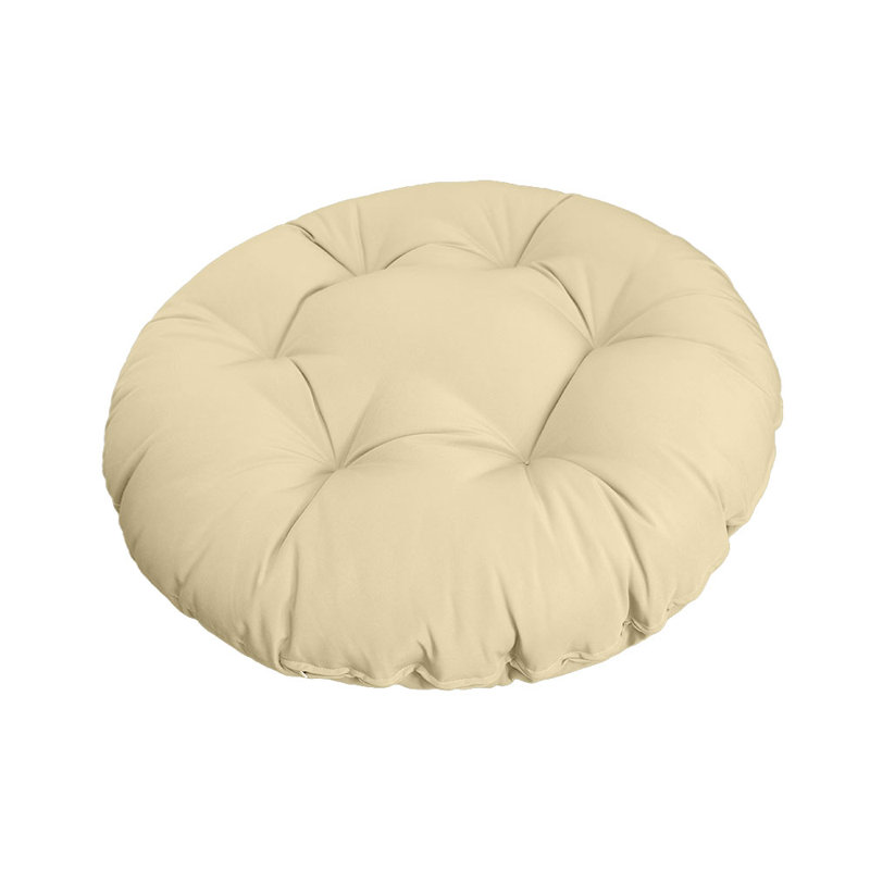 Coussin de repose-pieds rond 48 po x 6 po Papasan - Ad103