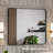 Ebern Designs Ragio Rectangular Black Metal Framed Mirror-58340673
