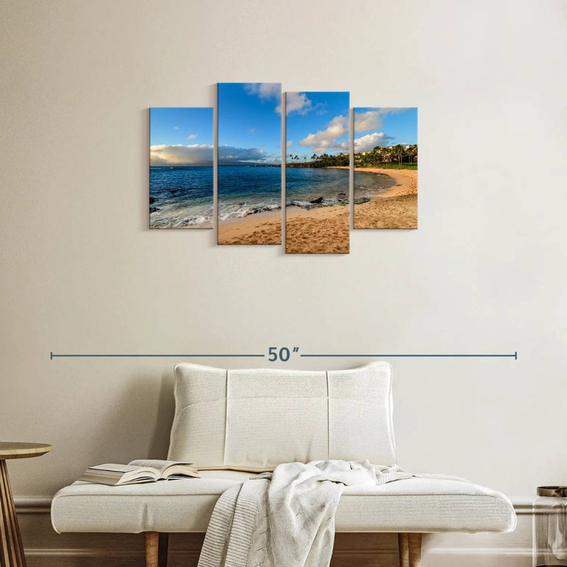 Gillard, Kapalua Bay, scène de Gillard, H 22 po x l 36 po