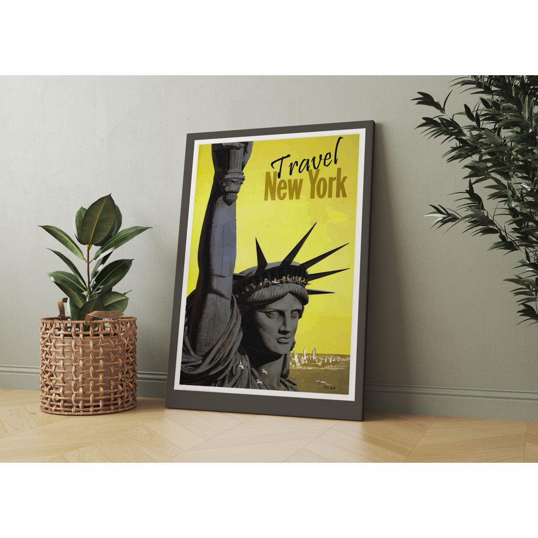 Vintage Poster - New York Freiheitstatue I