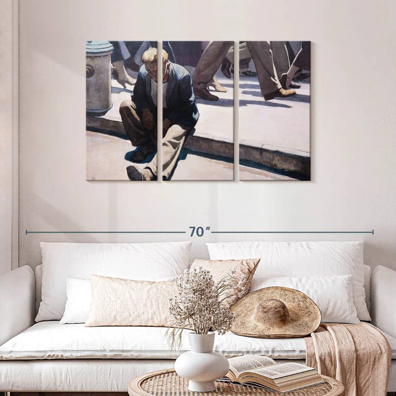 Leisha Forgotten Man, 28" H x 45" W